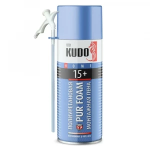  Пена монтажная KUDO HOME 15+ бытовая (520мл)