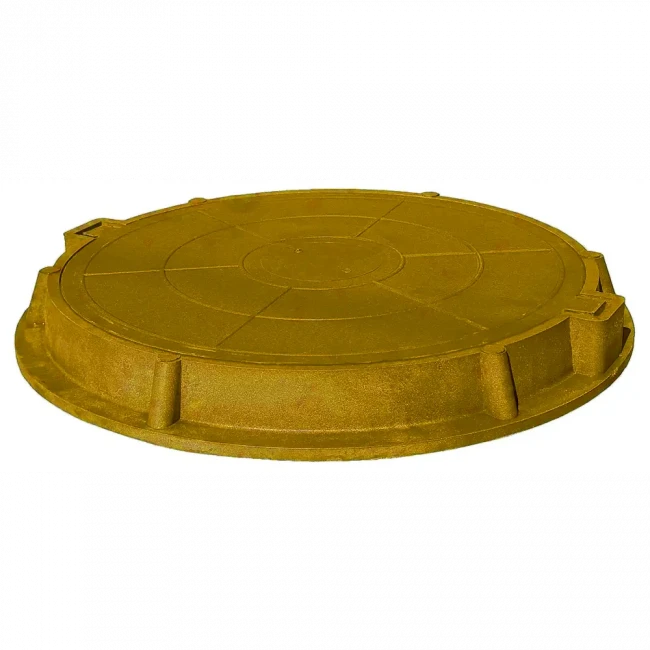 Люк для колодца полимерпесчаный