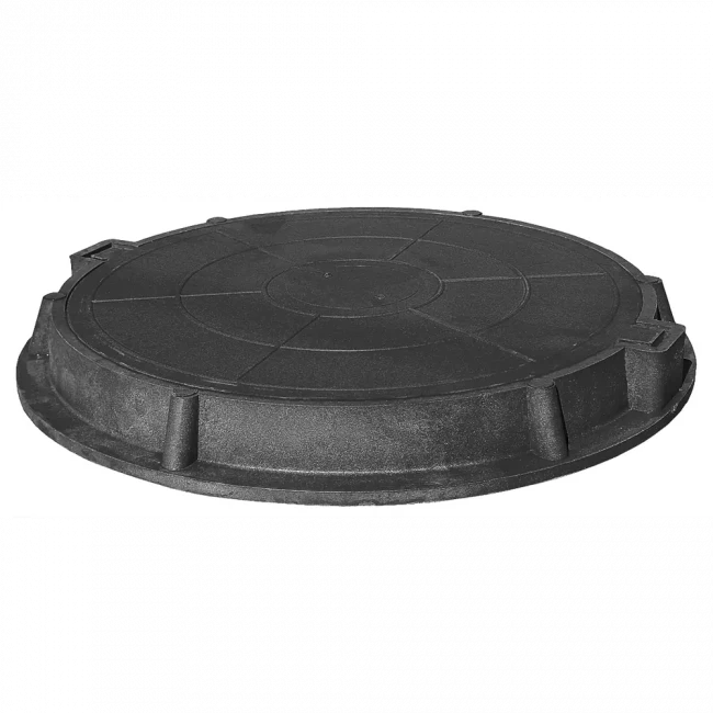 Люк для колодца полимерпесчаный