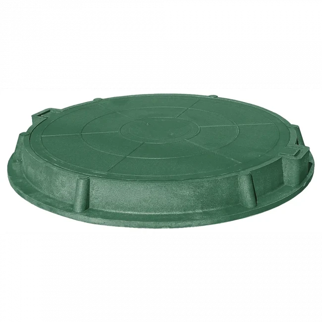 Люк для колодца полимерпесчаный