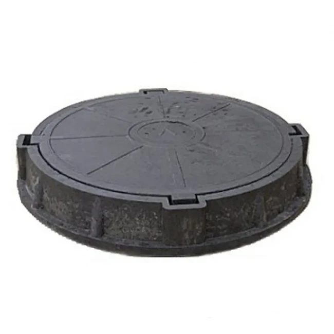 Люк для колодца полимерпесчаный