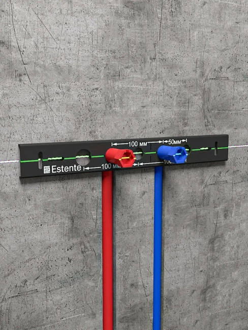 Контурный шаблон для монтажа водорозеток