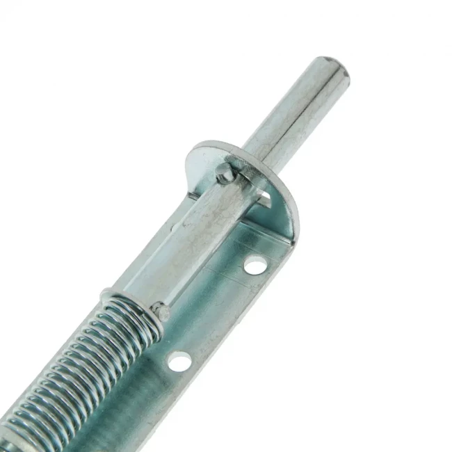 Засов с пружиной 250мм цинк "Металлист" ЗД-11