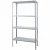 Стеллаж металл Everest серый 
