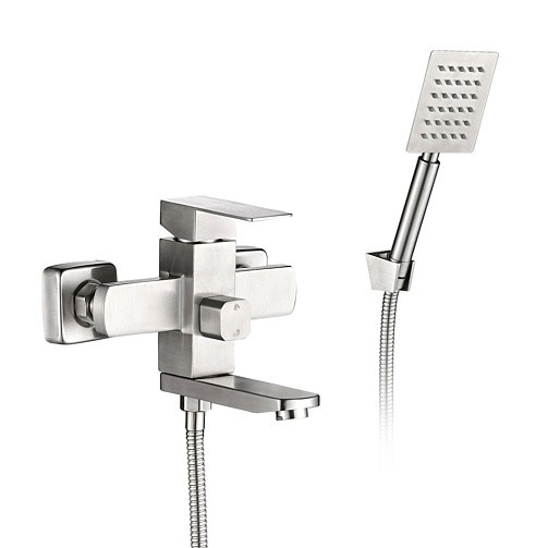 Смеситель для ванной KUB13-310 нержавеющая сталь одноручковый KUBUS Wesnaart