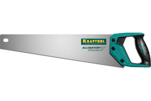 Ножовка универсальная  450мм 3D зуб KRAFTOOL Alligator 7