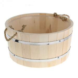 Шайка с пластиковой вставкой