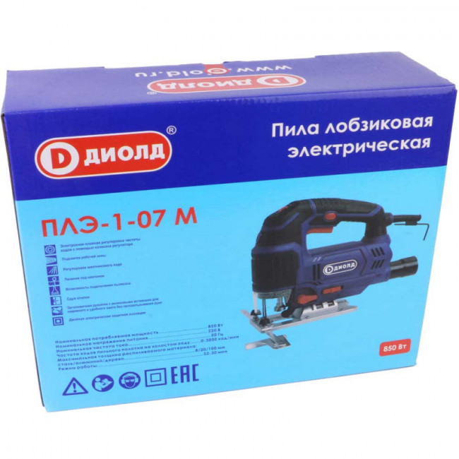 Лобзик Диолд ПЛЭ-1-07 М (быстрозажимной механизм)