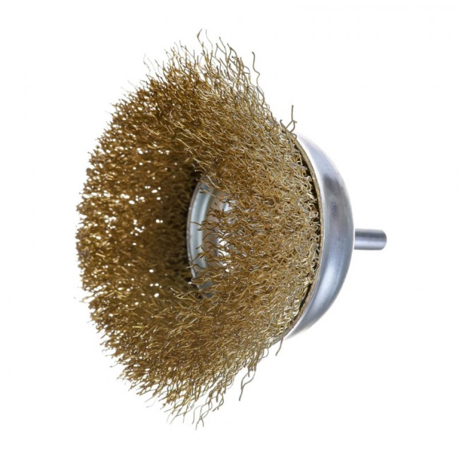Щётка крацовка для дрели 75мм  Biber