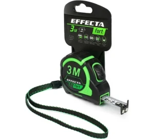 Рулетка в обрезиненном корпусе Effecta Fort