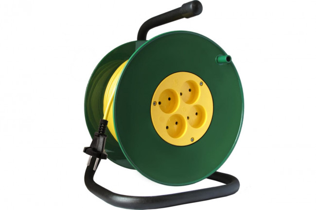 Удлинитель силовой на катушке с/з 20 м.ТМ Союз