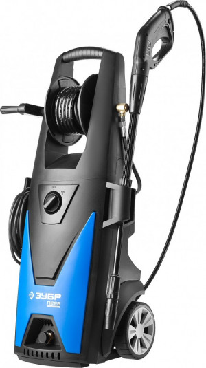 Мойка выс.давл. электр, ЗУБР Профессионал АВД-П225макс.225Атм, 408л/ч,3000Вт, бесщет двиг., барабан
