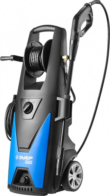 Мойка выс.давл. электр, ЗУБР Профессионал АВД-П225макс.225Атм, 408л/ч,3000Вт, бесщет двиг., барабан