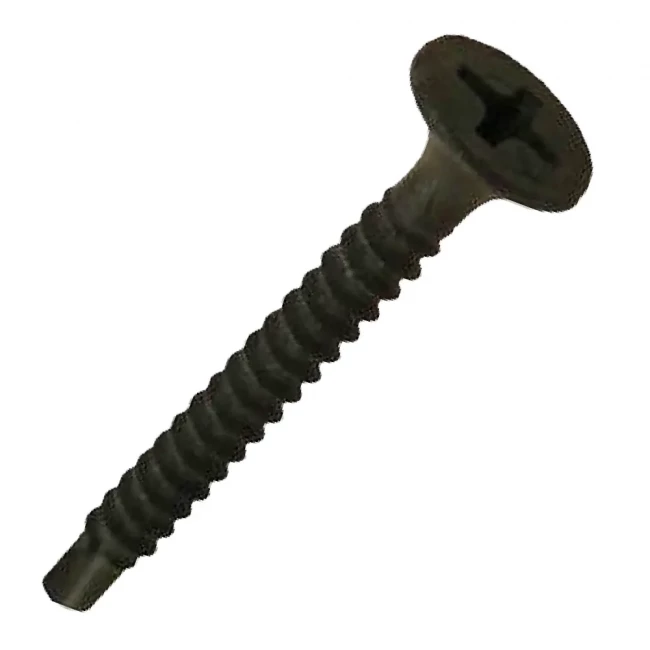 Саморез чёрный по металлу сверло