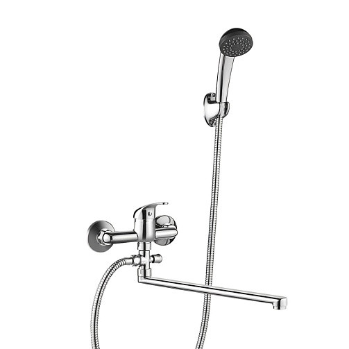 Смеситель для ванной PRO18-320 латунный одноручковый с длинным изливом PROF Wesnaart