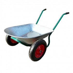 Тачка 2-колесная строит.корыто оцин. 1 мм, 78л FIT