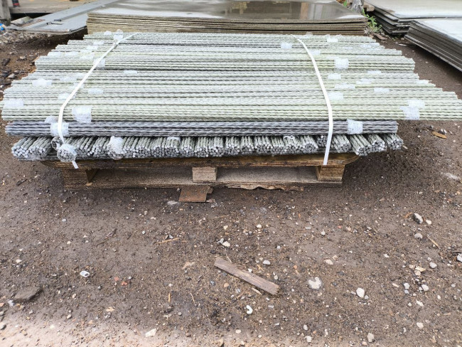 Колышки композитные для подвязки растений, 20шт в упаковке, Ø12мм