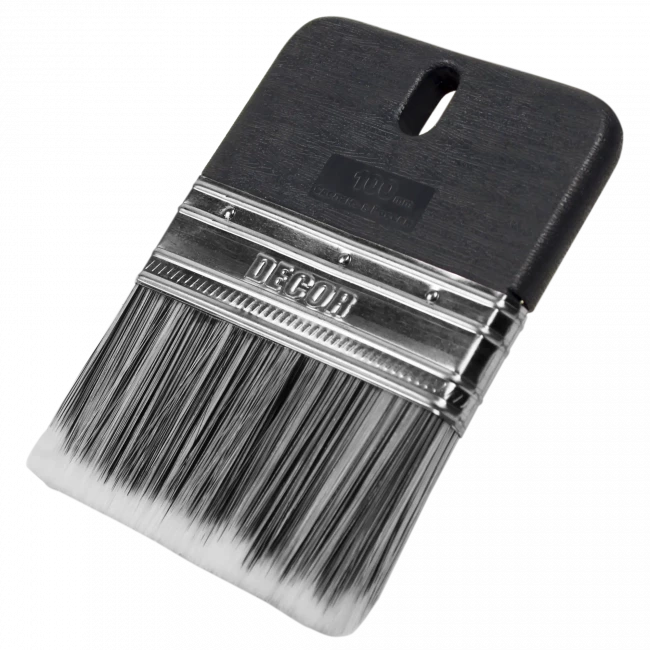 Кисть декоративная DECOR, серебристый ворс