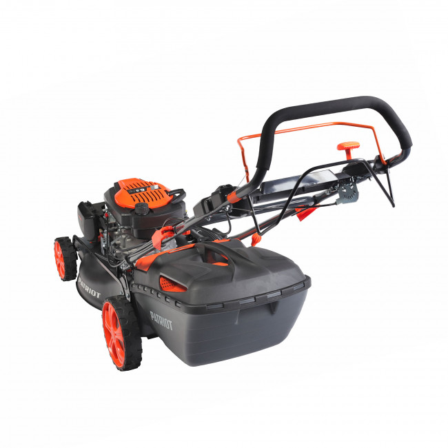 Газонокосилка бензиновая PATRIOT PT 52LS,200сс,6,5 л.с,51см,60л.трав.,метал.дека,привод на колеса