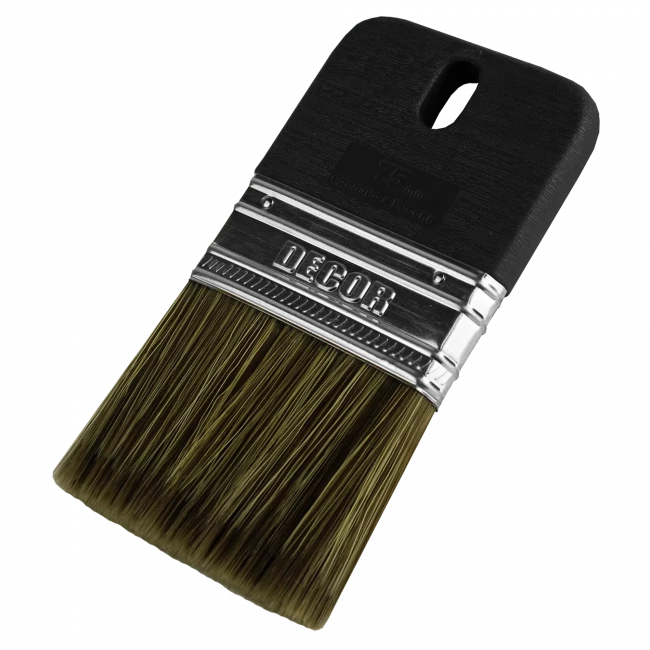 Кисть декоративная DECOR, темный ворс (для финишного покрытия)