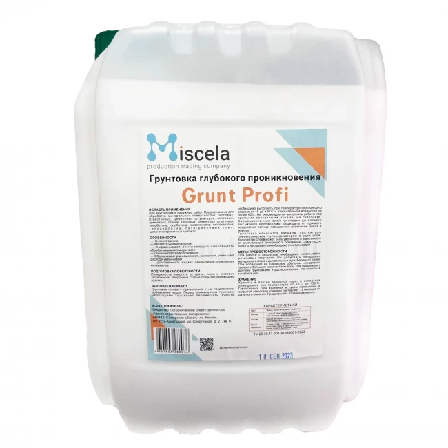 Грунтовка MISCELA Grunt Profi  Универсальная 5л