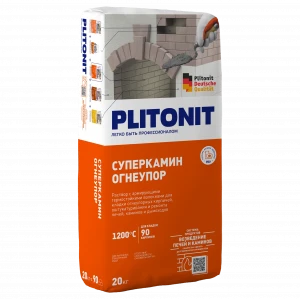 Раствор СуперКамин Огнеупор ПЛИТОНИТ +1200°С