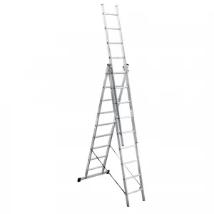 Лестница алюминиевая 3 секции (14стп./ 9,79м) Sarayli