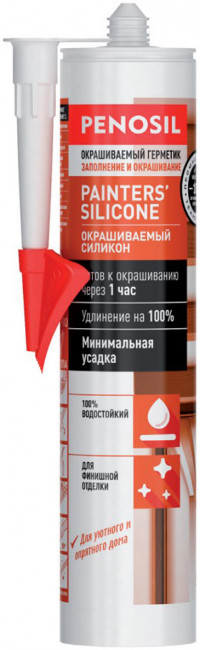 Герметик PENOSIL окрашиваемый силикон 