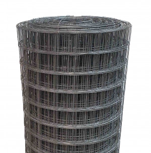 Сетка сварная светлая в рулоне металлическая 50х60          