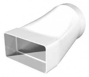 Соединитель прямой 120х60 Ø100мм Эвент