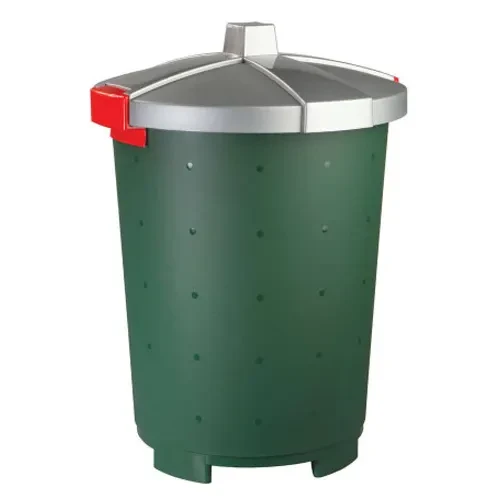 Бак пластиковый с крышкой зеленый