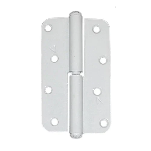 Петля накладная белая