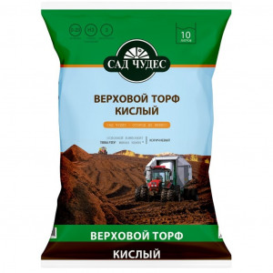 Торф КИСЛЫЙ MIRACIE GARDEN Сад Чудес  