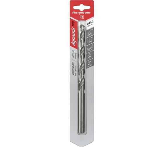 Сверло по металлу RENNBOHR DYNAMIC LONG CARD