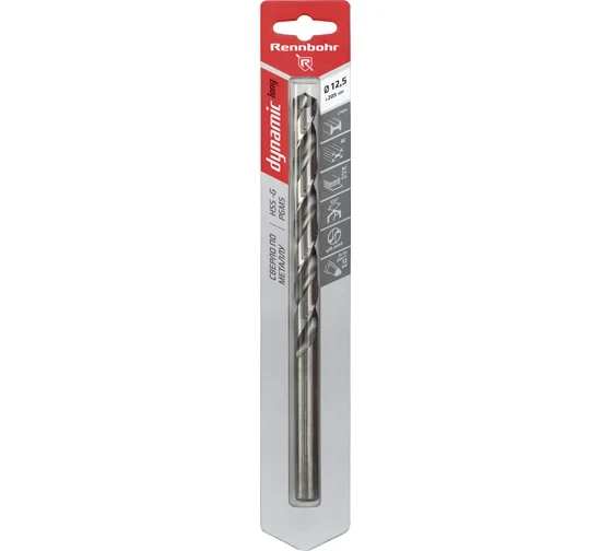 Сверло по металлу RENNBOHR DYNAMIC LONG CARD