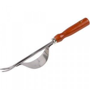 Корнеудалитель GRINDA из нержавеющей стали с деревянной ручкой 