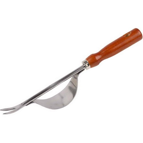 Корнеудалитель GRINDA из нержавеющей стали с деревянной ручкой 