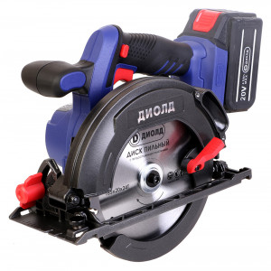 Пила дисковая аккумуляторная АДП-20ЛИ-02 (без батареи и ЗУ) Диолд