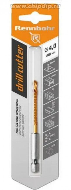 Сверло-фреза RENNBOHR DRILL-CUTTER