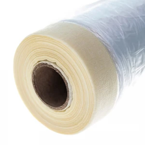 Укрывная пленка 2,7 м*17 м , с малярной лентой