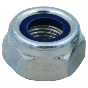 Гайка шестигранная с нейлоновым кольцом 