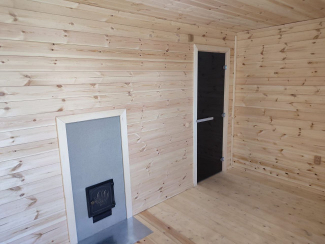 Баня каркасная 12 и 15 квадратов "Под ключ" (3х4, 3х5 м)