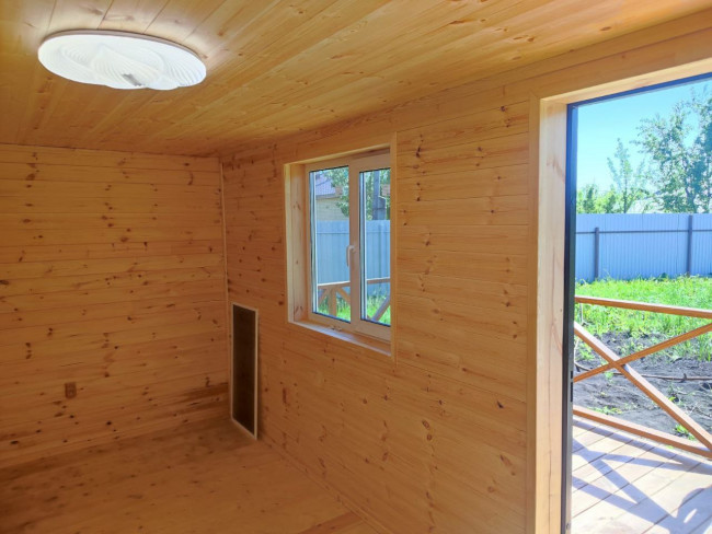 Баня каркасная 12 и 15 квадратов "Под ключ" (3х4, 3х5 м)