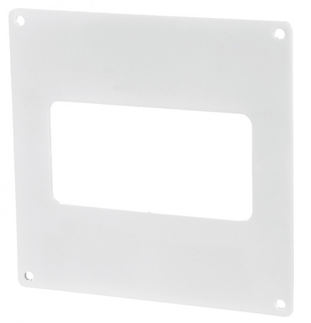 Пластина настенная для плоского канала пластиковая 120х60 Эвент