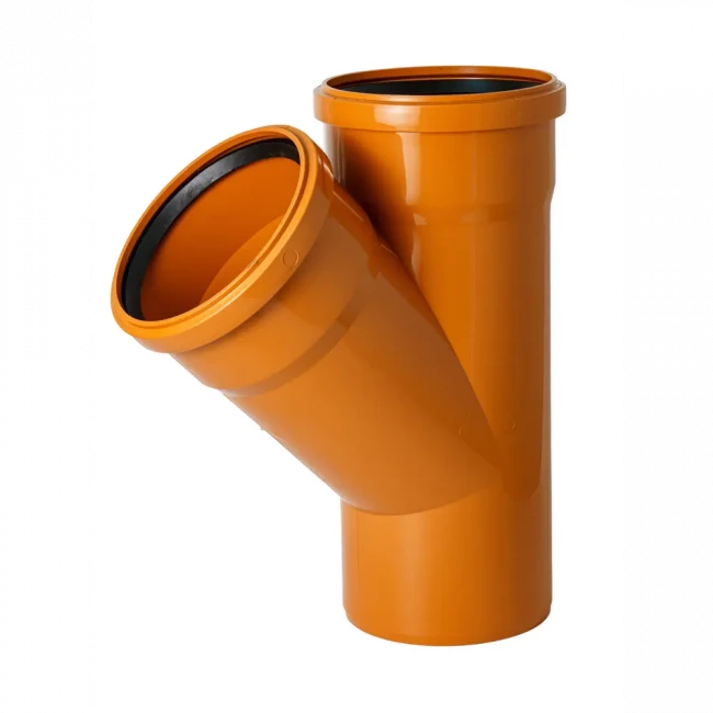 Тройник наружный канализационный