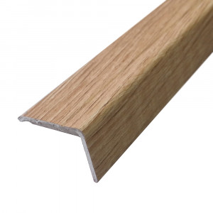 Порог угловой 087 (Дуб беленый) 