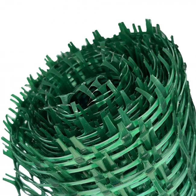 Сетка пластиковая 1,5м х 20м (45х45яч./квадрат) Зелёная