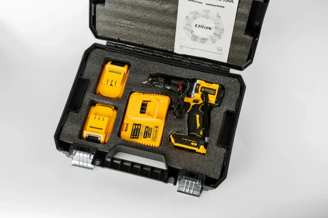 Аккумуляторная дрель-шуруповёрт Remtools Black2 18V 6Ah/52Nm