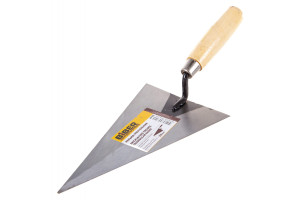 Кельма треугольная дер. рукоятка 200 мм
