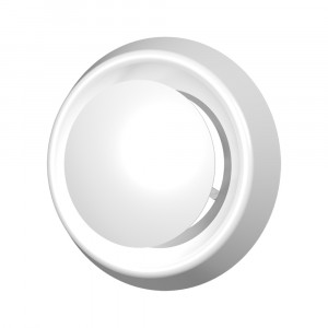 Анемостат приточно-вытяжной с фланцем Эвент